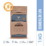 Glutensiz %100 Tam Çiğ Karabuğday Unundan Ekmeklik Un 1 Kg (6 adet)