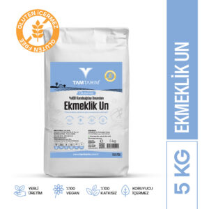 Glutensiz %100 Tam Çiğ Karabuğday Unundan Ekmeklik Un 5 Kg