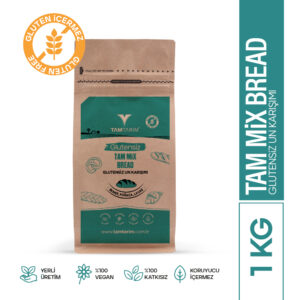 Glutensiz Tam Mix Bread 1 Kg ( 6ADET )