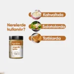 Glutensiz Organik Tahin 300 g (12 Adet) - Görsel 3